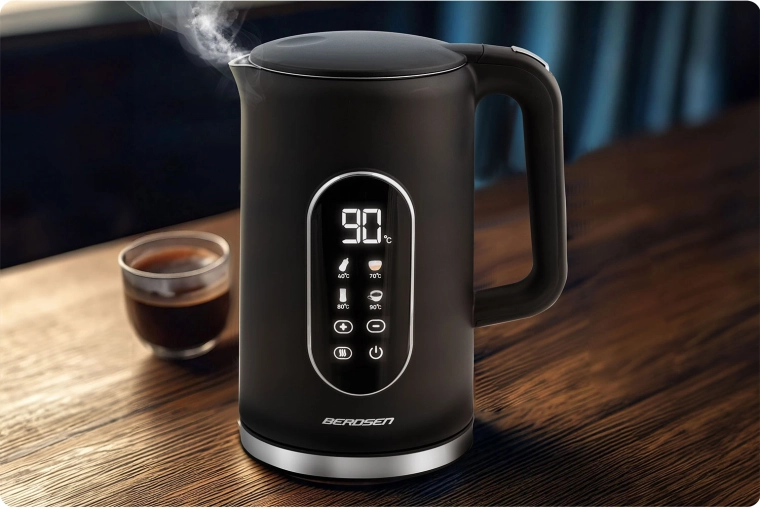 Snelle en stille verwarming tot 2200 W