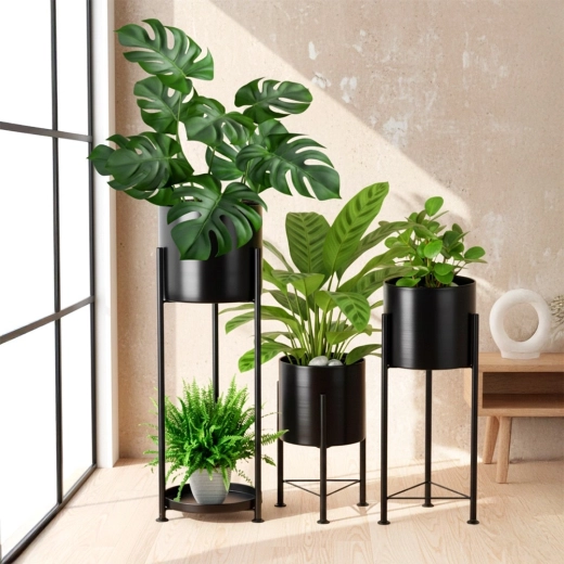 Drie hoogtes voor een effectvolle presentatie van groen