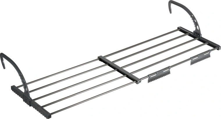 Eenvoudig op te hangen aan radiator en balkon