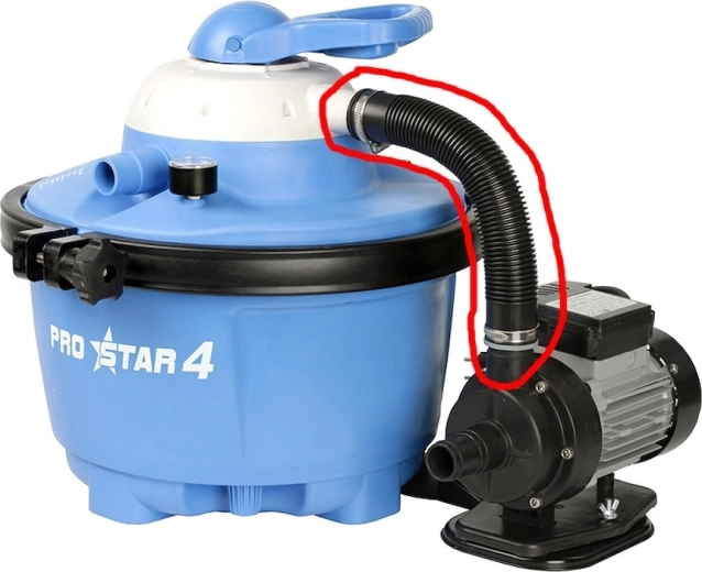 Verbindingsslang voor zandfilter ProStar 4 (vanaf 2015)