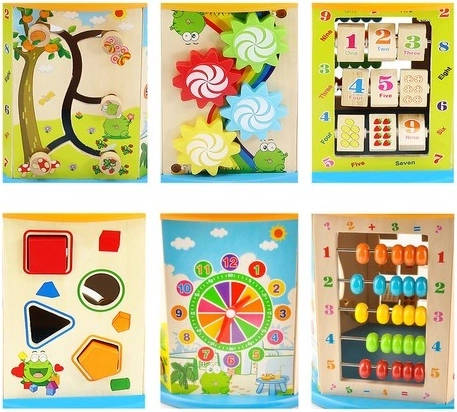 Leren door te spelen: cijfers, vormen, kleuren en tijd