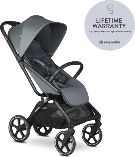Easywalker sportwagen Rockey L Smooth Grey