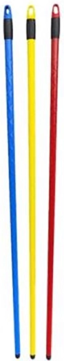 Geribbelde bezemsteel 130 cm