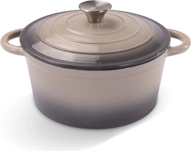 Gietijzeren pan met deksel Lamart Iron 24 cm