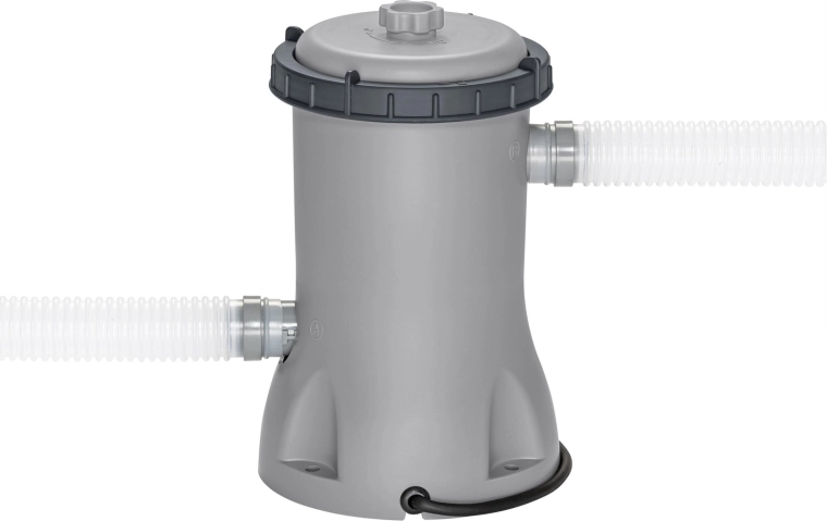 Helder water dankzij de filterpomp