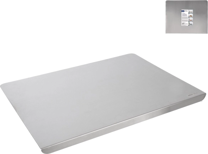 Roestvrijstalen deegplank SILVERLINE 60 × 50 cm