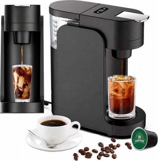 Capsule-koffiemachine 1450 W, 3,5 bar, zwart - 1 stuk
