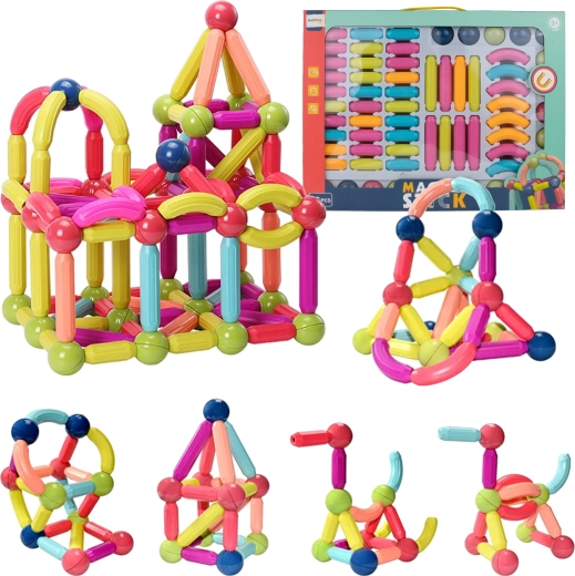 Magnetische bouwset 66 stuks