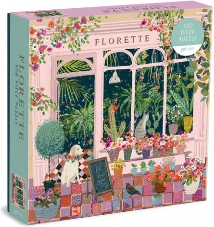 Puzzle Florette van Galison 500 stukjes