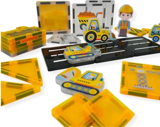 Magnetische onderdelen voor snelle en stabiele bouwwerken