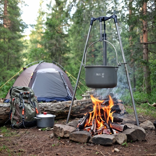 Klaar voor vuur en brander