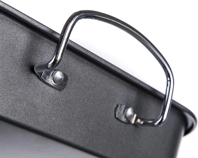 Veilig dragen dankzij metalen handgrepen