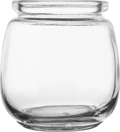 Hygiënisch helder glas zonder geuropname