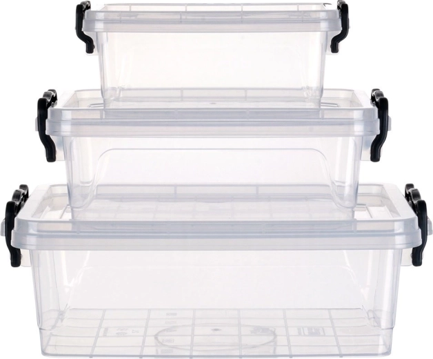 Transparant en stapelbaar ontwerp