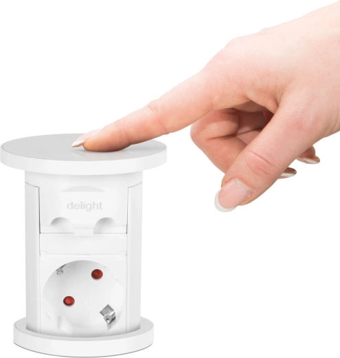 Gemotoriseerd uitschuiven met één druk op de knop