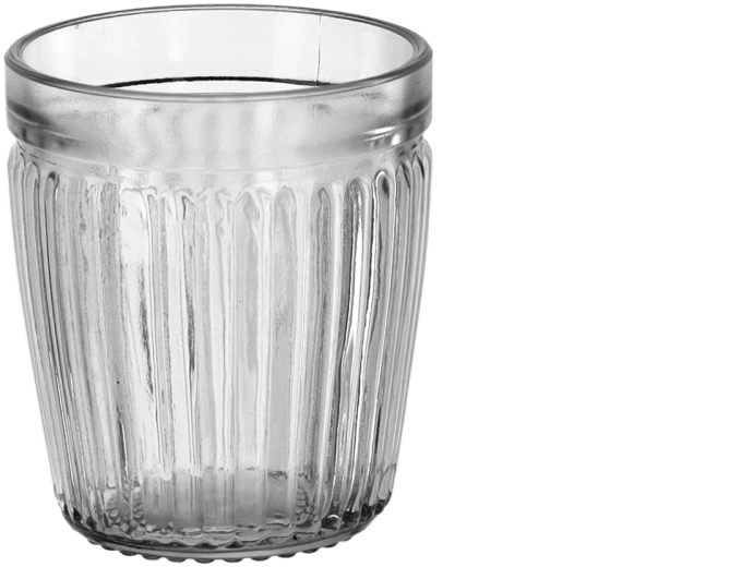 Glas in hetzelfde design