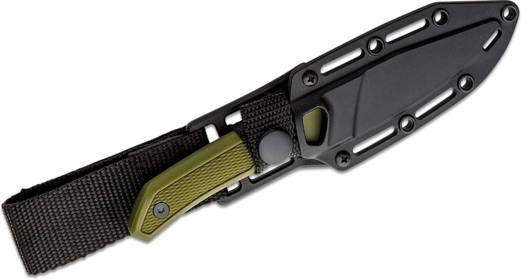 Ergonomisch handvat en praktische schede