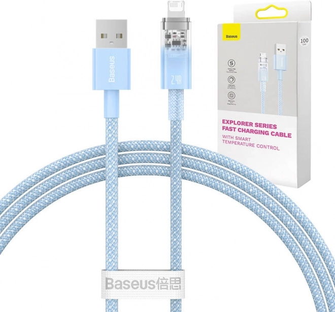Baseus Explorer snellaadkabel USB naar Lightning
