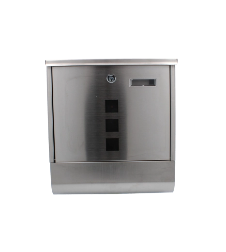 Veilig slot en naamplaatje