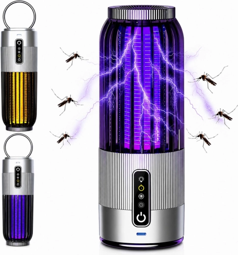 Hangende elektrische insectendoderlamp met timer - 1 stuk
