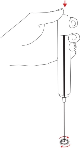 Snel opschuimen met één druk
