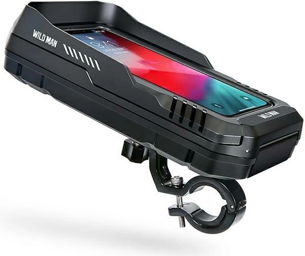 Stuurfietstas Wildman FK2 voor telefoon, zwart