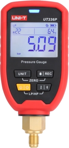 Uni-T UT336P draadloze manometer voor HVAC- en koelsystemen