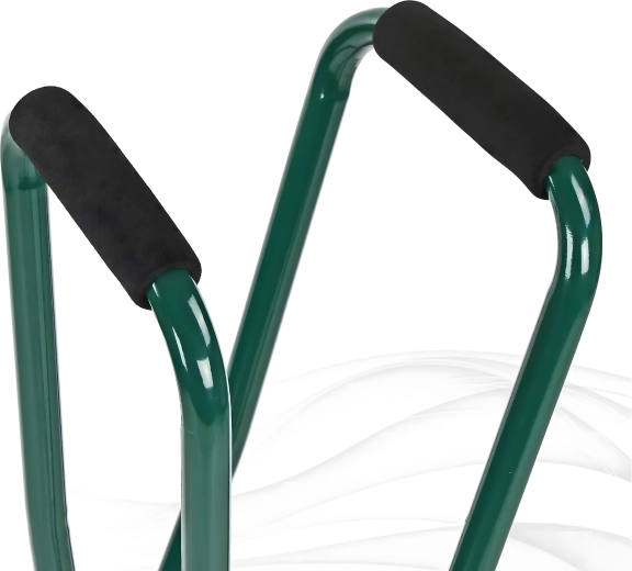 Comfortabele foamhandgrepen en stevige constructie