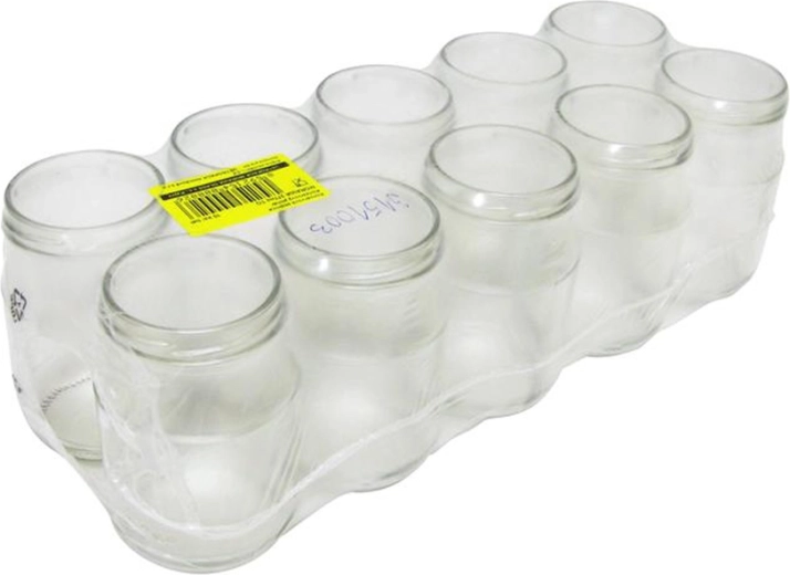 Inmaakglazen 377 ml met schroefdraad TWIST 10 stuks