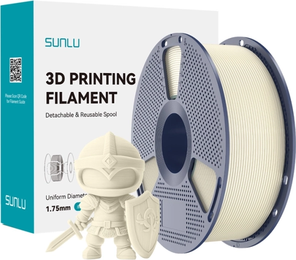 Sunlu PLA+ filament 1,75 mm – ivoor