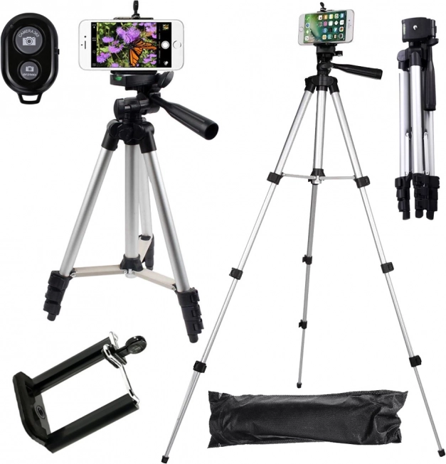 Telefoonstatief met Bluetooth-afstandsbediening 4-in-1