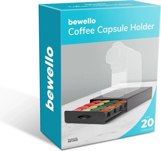 Overzichtelijke opslag van capsules