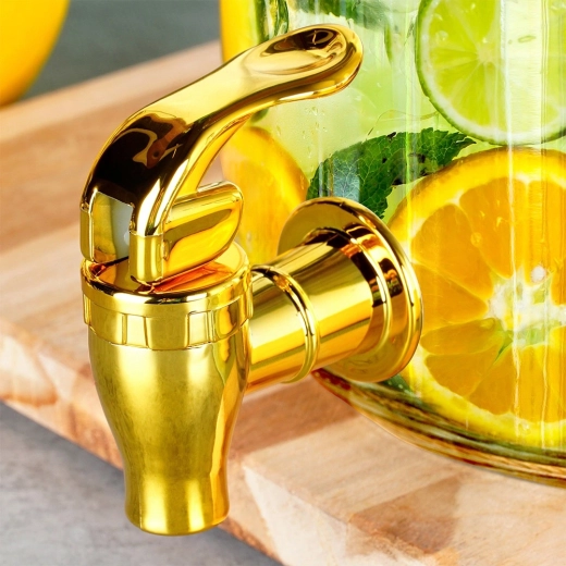 Stijlvolle gouden afwerking