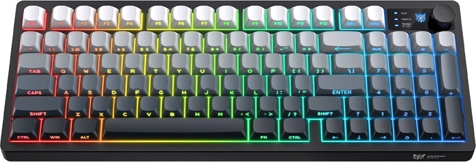Draadloos gamingtoetsenbord Onikuma MT902 2,4 GHz met RGB-achtergrondverlichting