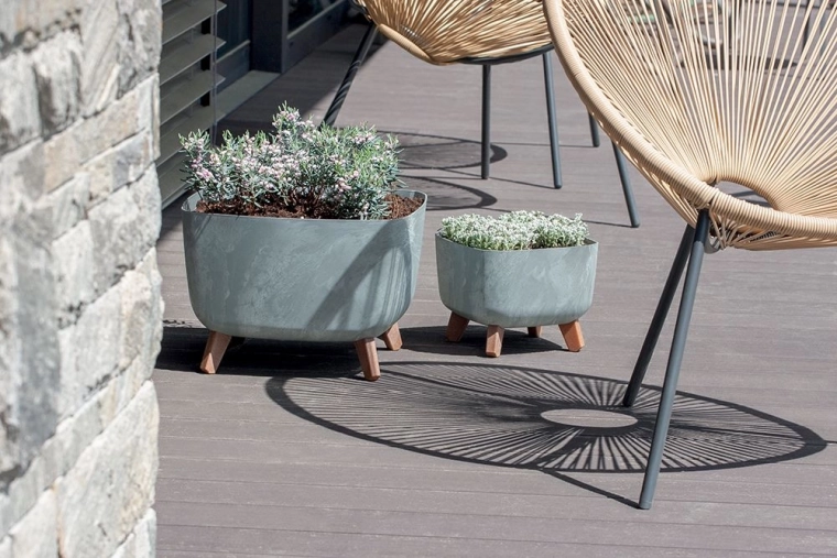 Duurzaam kunststof voor buiten en binnen