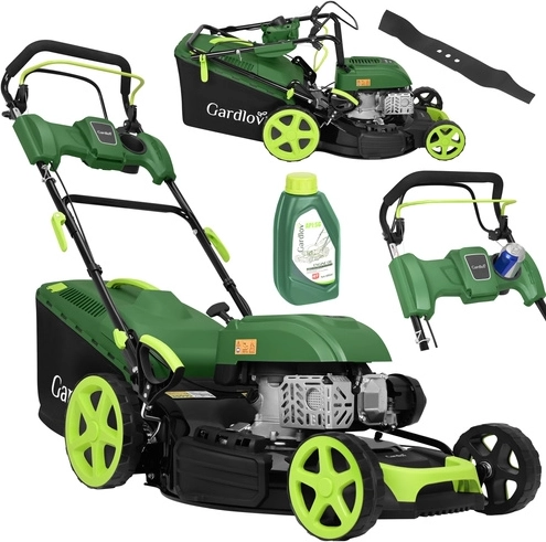 4-in-1 systeem: opvangen, uitworp en mulchen