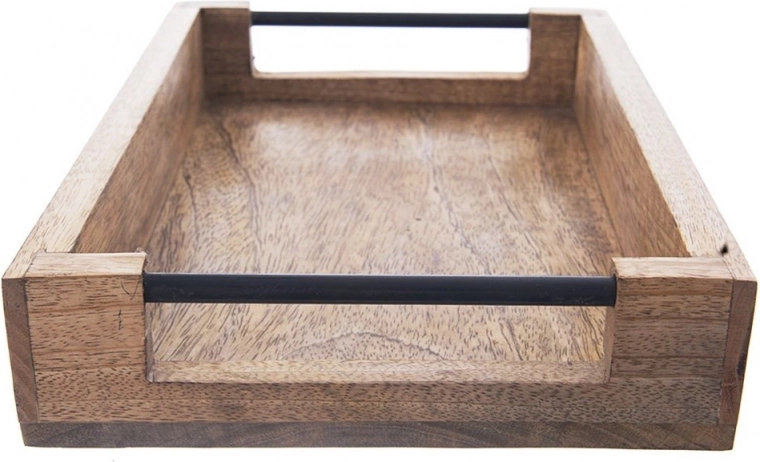 Premium mangohout met natuurlijke nerf