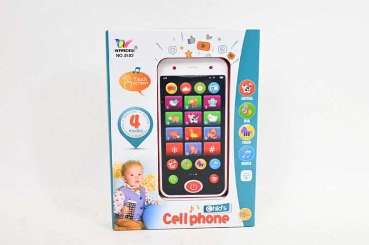 Telefoon voor kleine kinderen - 1 stuk