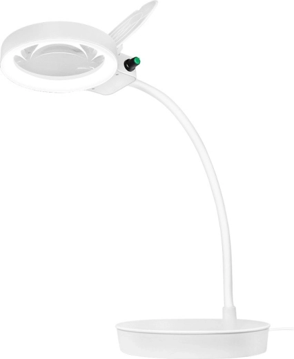 Flexibele zwanenhals en stabiele voet