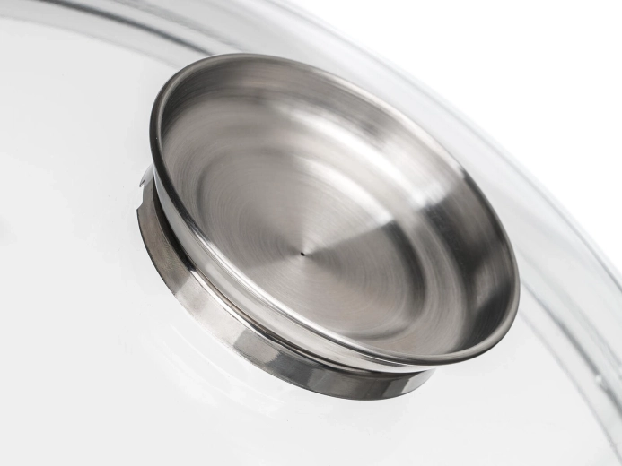 Glazen deksel met aroma-knop