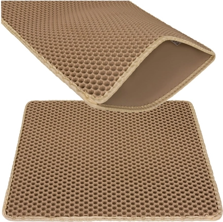 Purlov beige tweelaagse kattenbaktegels 60 × 45 cm