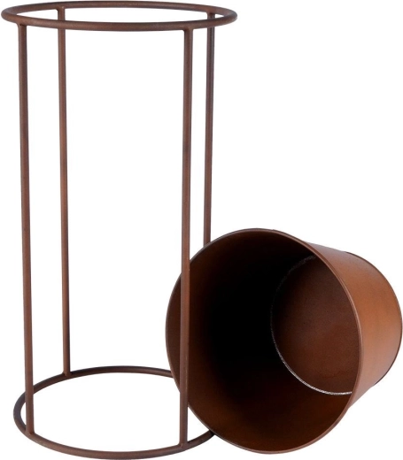 Uitneembare bloempot voor gemakkelijke hantering