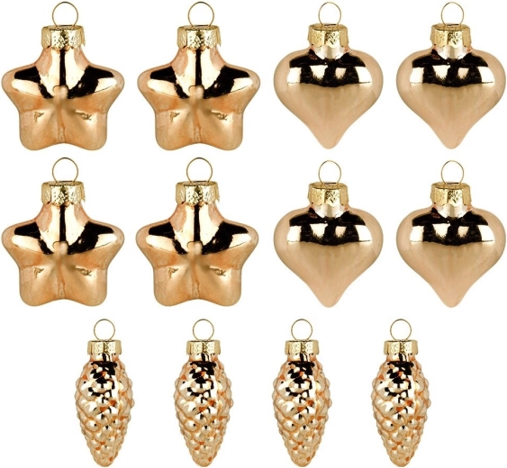 Complete set van 12 stuks voor eenvoudig matchen van decoraties