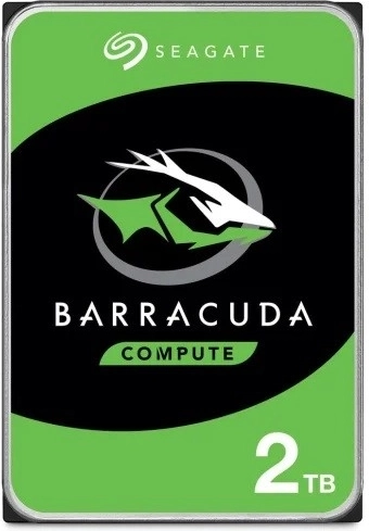 Seagate BarraCuda 2TB vaste schijf voor desktopcomputers