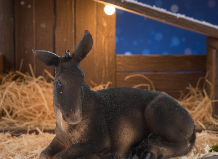 Ideaal onderdeel van de kerststal