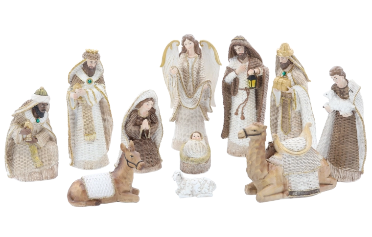 Complete feestelijke scène