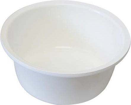 Kunststof wasbak 42 cm bruin