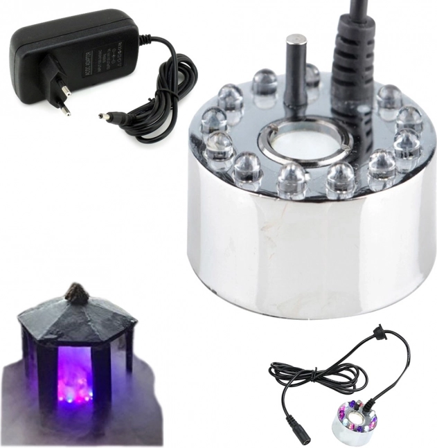 Stoomgenerator voor mist en luchtionisator met voeding