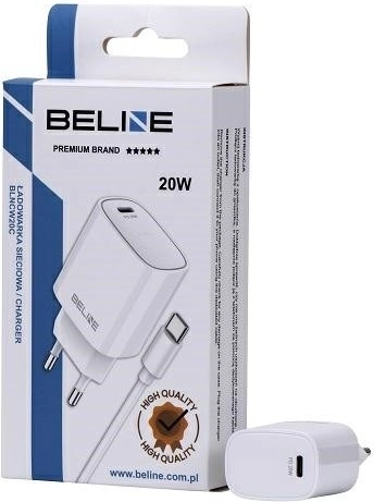 Netstroomlader 20W USB‑C + USB‑C‑kabel – Wit