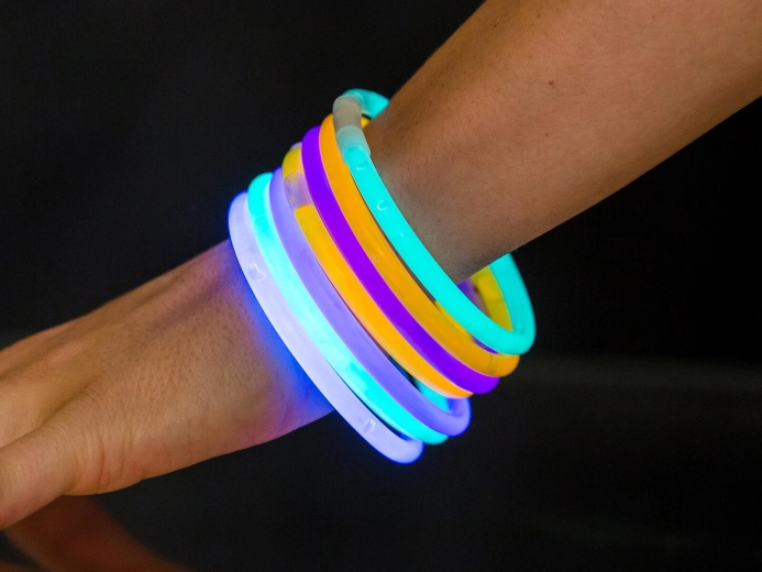 lichtgevende armbanden 20 cm in koker (25 stuks) My Party
